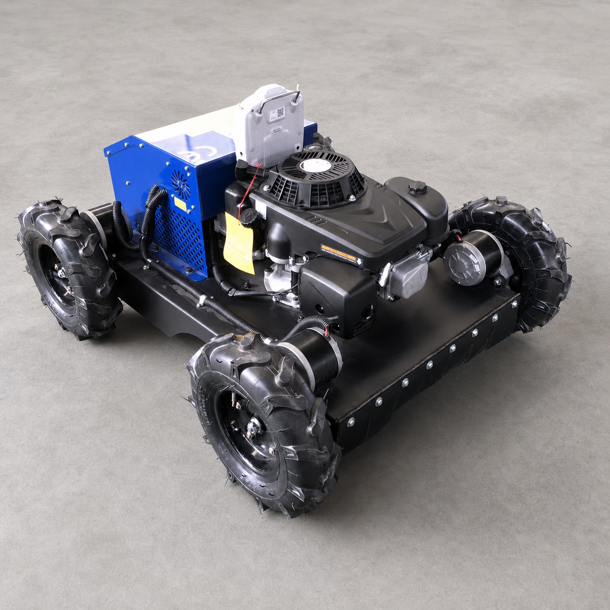 Compact lithium battery mower